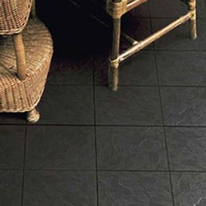 Black Matte Ceramic Floor Tiles