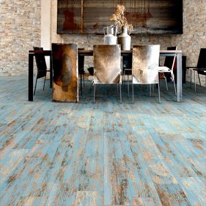 Blue Rustic Ceramic Floor Tiles