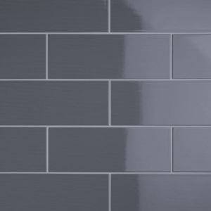 Grey Gloss Ceramic Wall Tiles