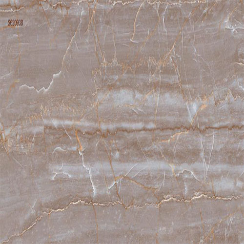 Brown Marble-Look Wall Procelain Tile